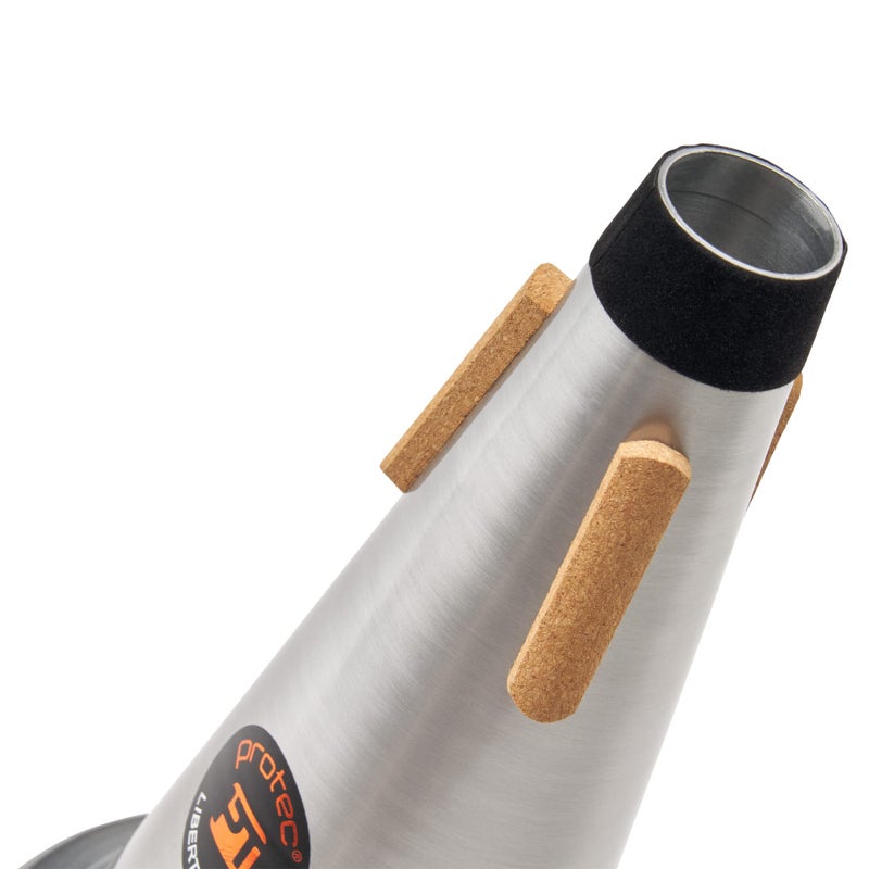 Protec Aluminum Straight Mute for Small Bore Tenor Trombone, Model ML105 - Image 4